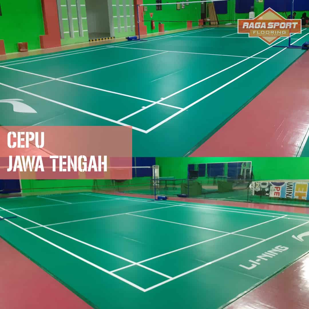 Lapangan Badminton Lining